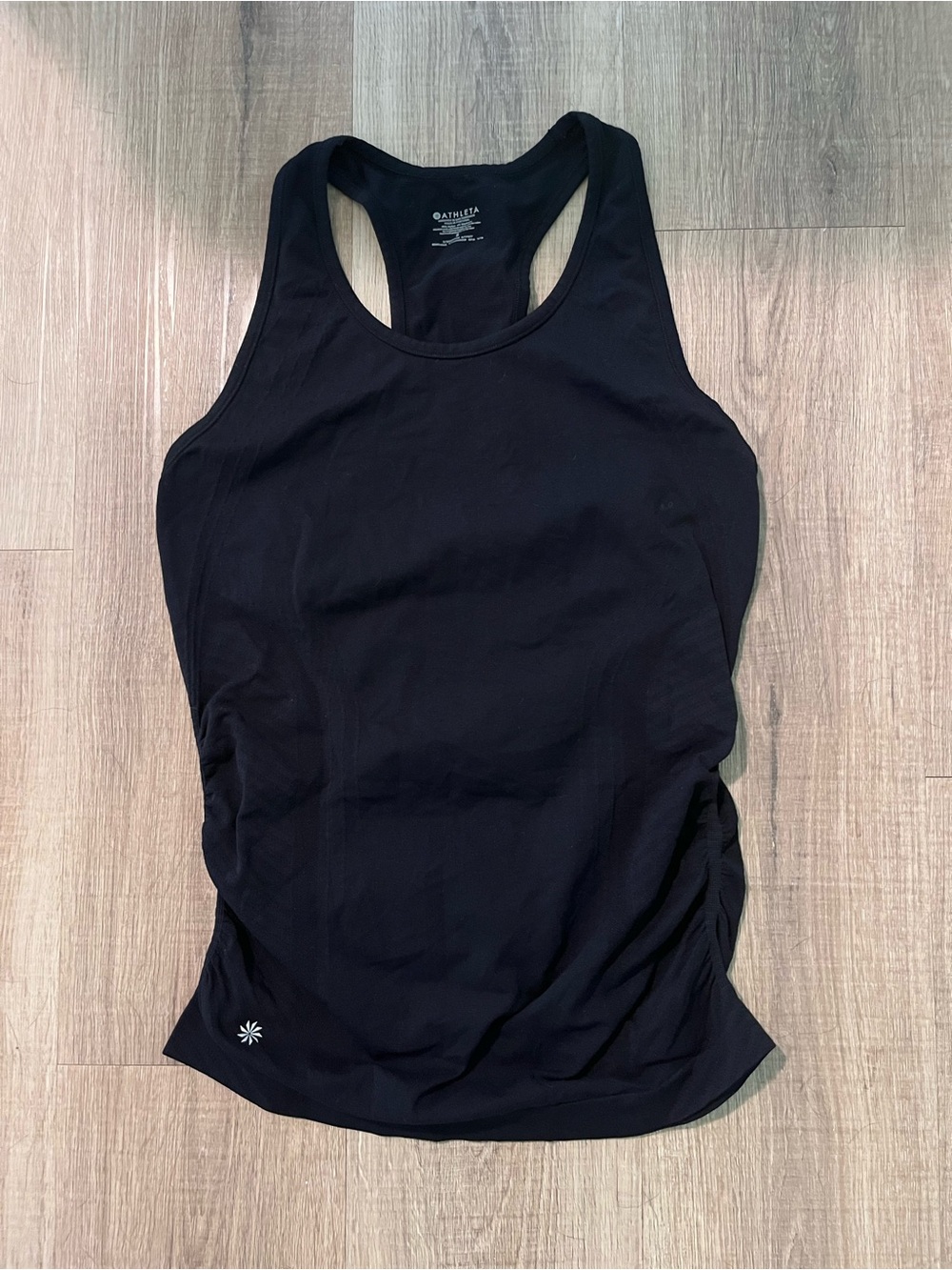 Athleta Cinched Side Tank Top in Black, Women’s Size Small